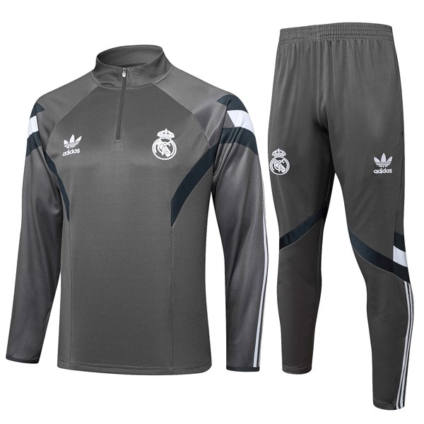 Sudadera De Training Real Madrid 2024-2025 Gris 2